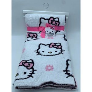 Hello Kitty Spring Soft Decorative Reversible Throw Blanket 50” x 70”